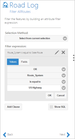 Adding a second attribute selection clause Adding a second attribute selection clause